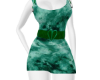 DD Green Tie Dye Skirt