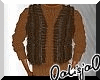 Brown sweater with fur