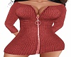 [MsK] Red Sweater Dress