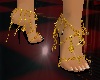 *K*Gold Jewel Sandals
