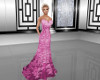 Lacey Pink Gown