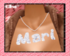 Mari Name Necklace