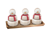 Snowman Macroons
