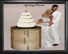 Gold & White Wed Cake wP