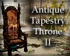 Antique Tapestry Throne2