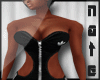 slim  dress black