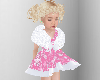 Kids Pink Xmas Dress
