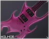 Pink Gothic Guitar