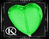 Lollipop Heart Green