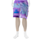 Purple Sea Shorts