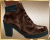 A67 Brown Ankle Boots