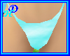 blue Illu bikini bottom