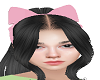 hair black pita pink