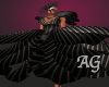 Avant-Garde Black Gown