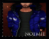 Blue Fur Jacket H