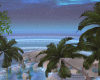 beach romantic blue