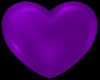 Purple Puffy Heart