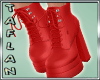 T* Fall Red Boots