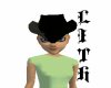 [lith]black cowboy hat