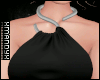 Precious Black Halter