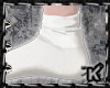 |K| White Socks M