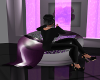Purple Sin Kiss Chair