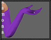 Purple Long Gloves