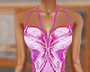 Pink Butterfly Gown