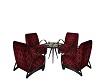 Chair Poses Red