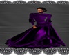  purple gown