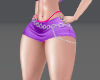 Mini skirt Purple Paige