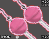 Earing Lolipop Pink