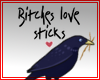  Loves sticks Top