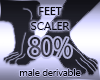 Feet Scaler 80%