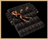 Brwn Leather Lounger