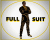 Black & Gold Full Suit