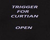 TRIGGER SIGN FOR CURTIAN