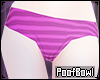 p. Pink Stripe Panties