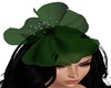 Green Head Flower Hat