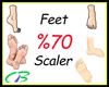 ~3~ Feet 70% Scale