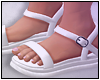 Ximena Sandals White