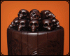 cake halloween skulls