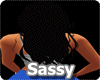 sassy black hair