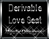 !Derivable Love Seat