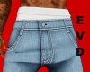 EVD Baggy Blue Danim