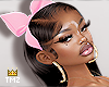 1 -Melysa *Blk/Pink Bow