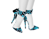LV BLUE ZEE HEELS
