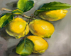 Lemon Kitchen Art