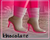 Bubblegum Boots White