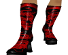 red dragon shimmer boots